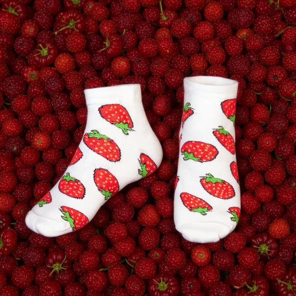 AbgeStrumpft Erdbeere Sneaker 5