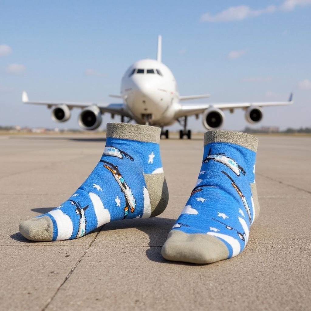 AbgeStrumpft Flugzeug Sneaker 5