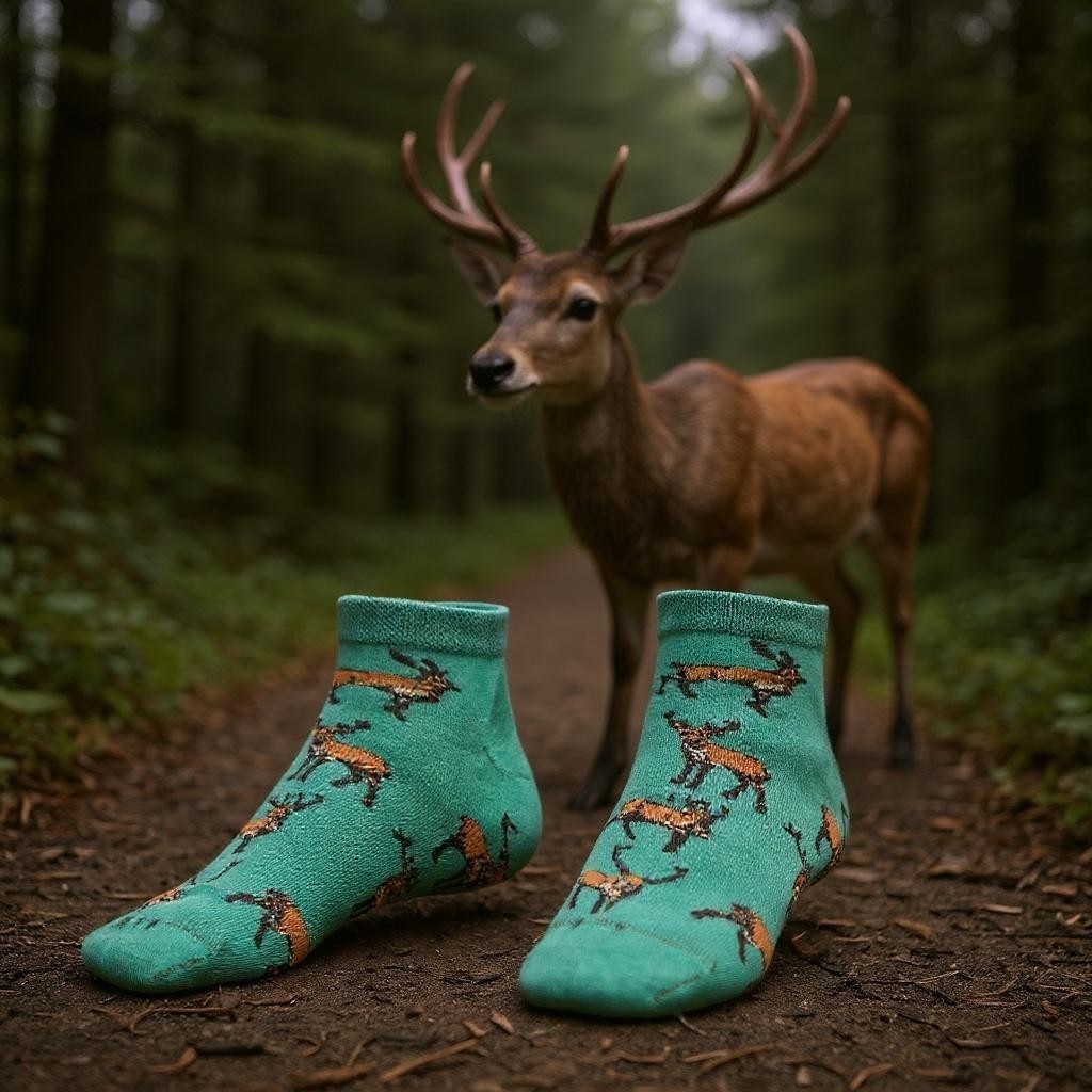 AbgeStrumpft Hirsch Sneaker 4