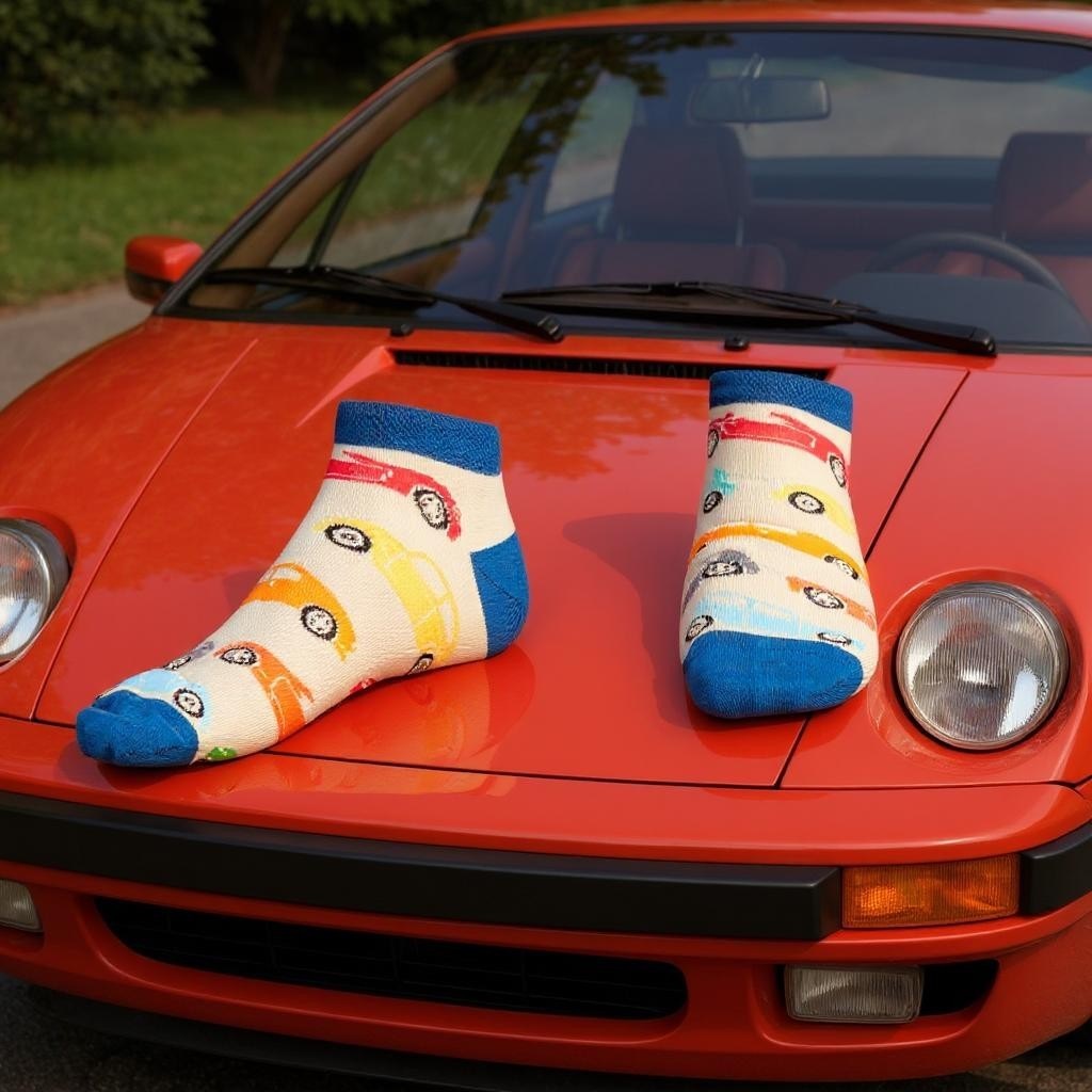 Abgestrumpft Sneaker Auto 5