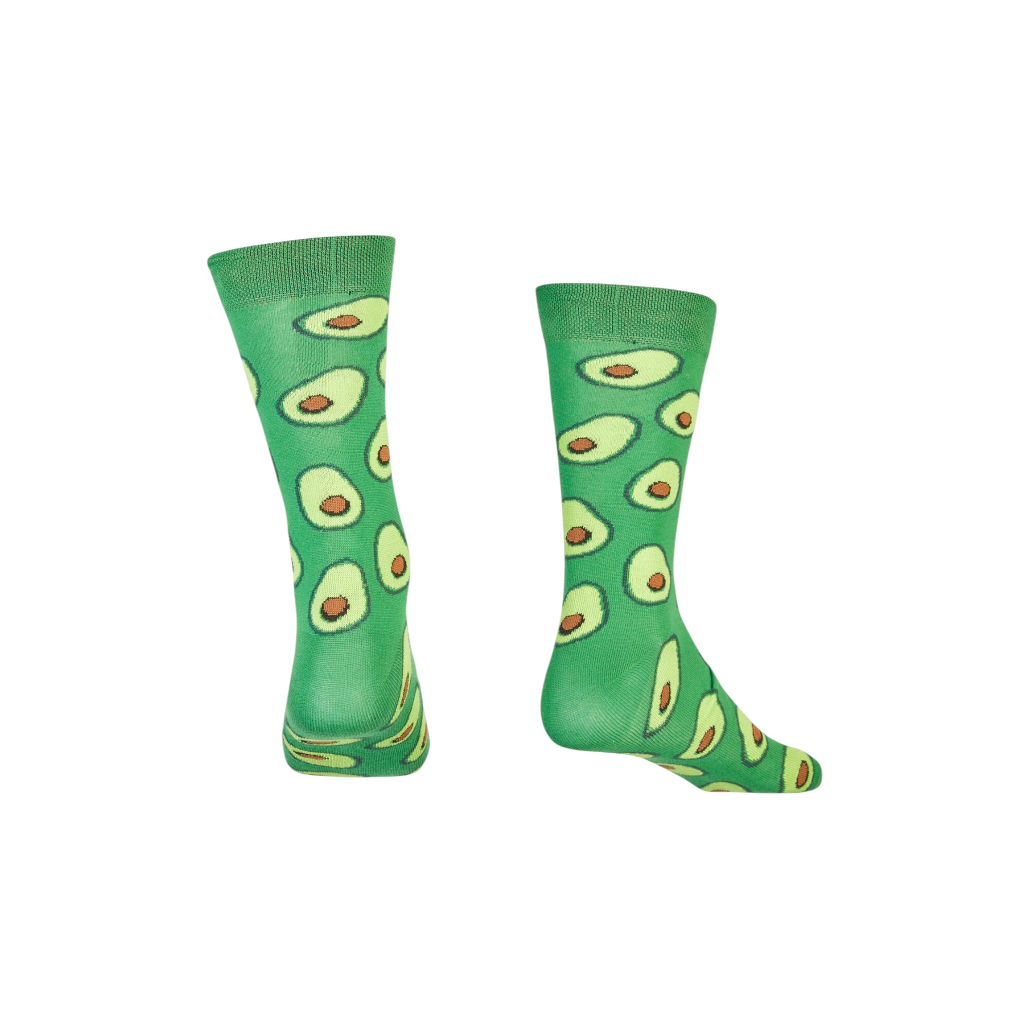 Abgestrumpft Socken Avocado 2