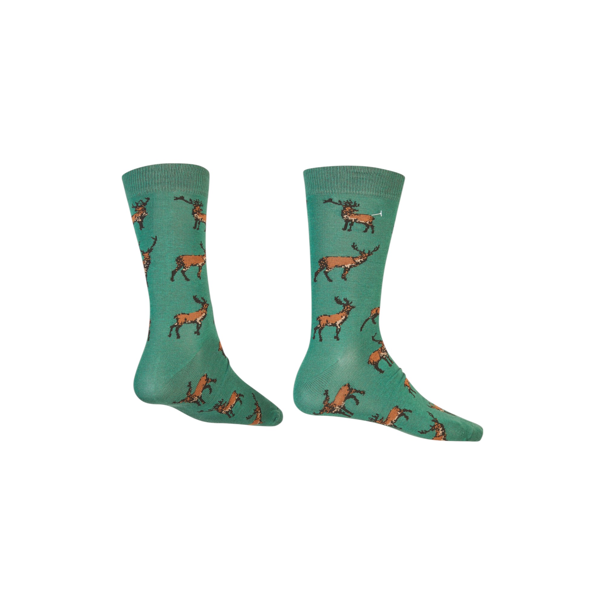 AbgeStrumpft Hirsch Socken 3