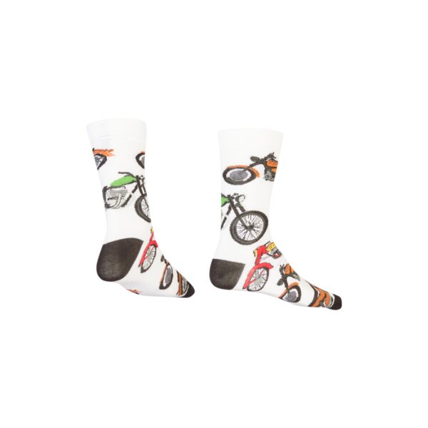 Abgestrumpft Socken Motorrad 3