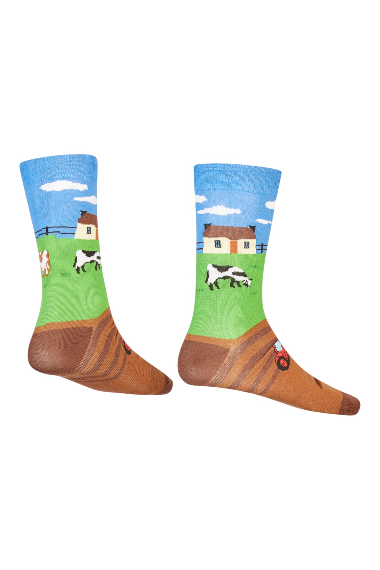 AbgeStrumpft Traktor Socken 3