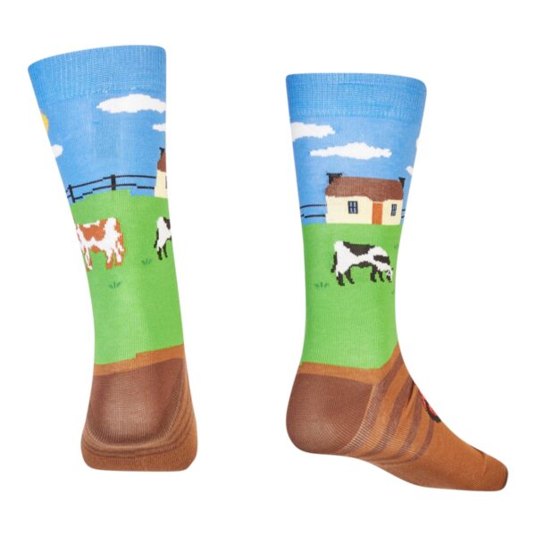 AbgeStrumpft Traktor Socken 2