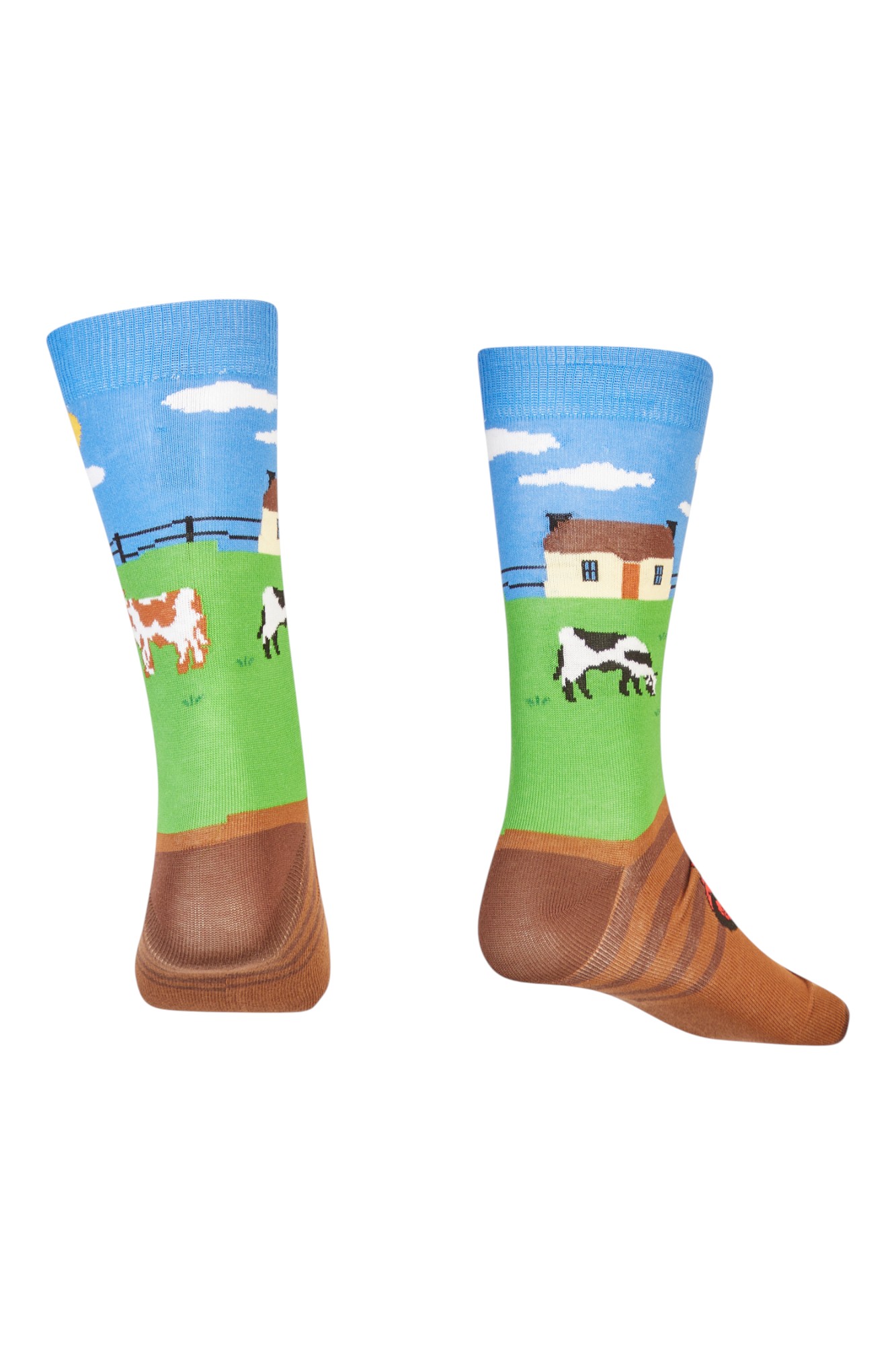 AbgeStrumpft Traktor Socken 2