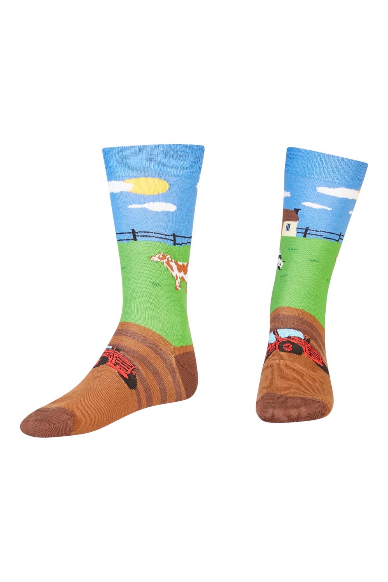 AbgeStrumpft Traktor Socken