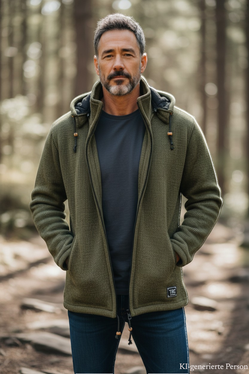 THC Schafwoll Strickjacke 857 KI-Generiert Model 1 THC Schafwoll Strickjacke 857 KI-Generiert Model 1