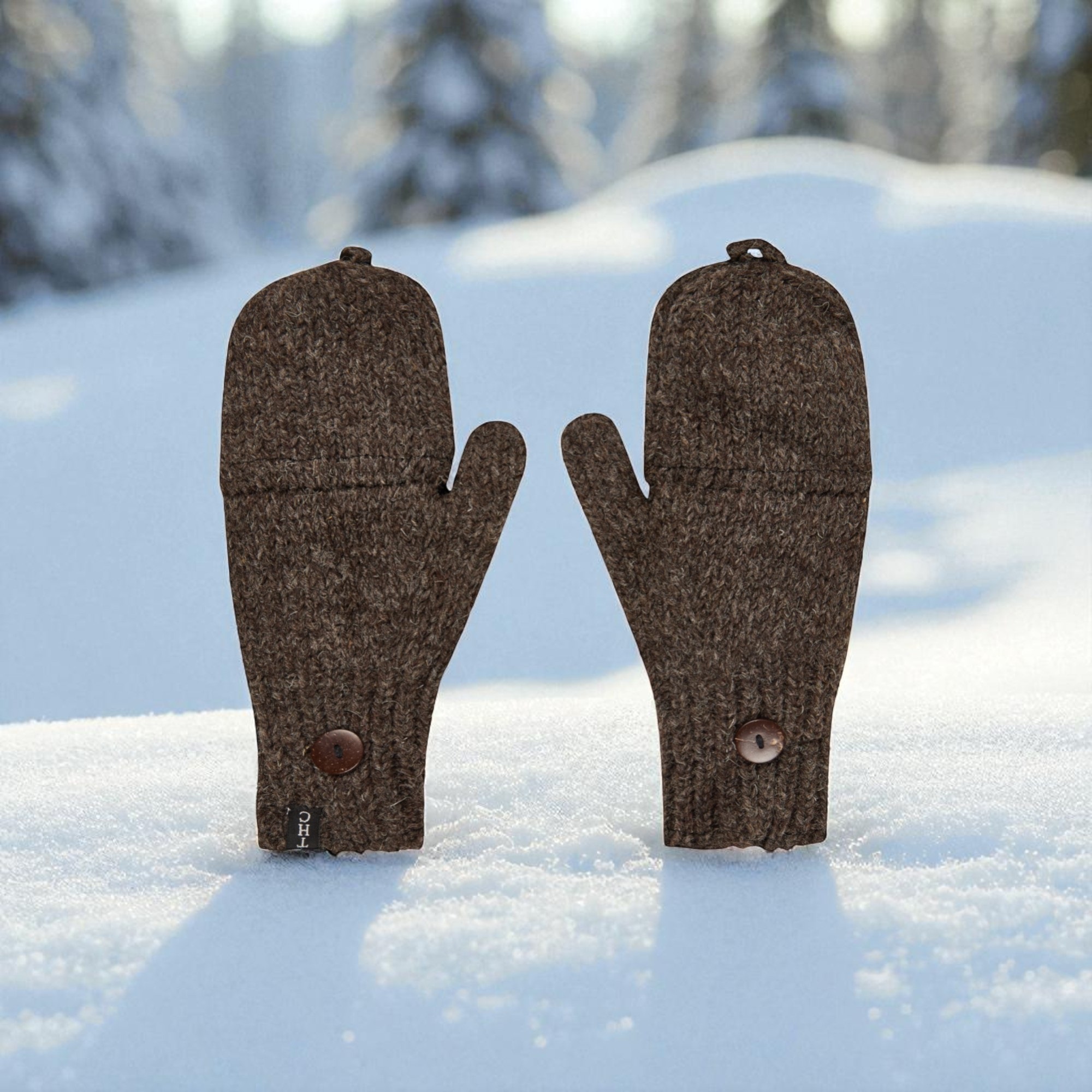 THC Klapphandschuhe 506 braun 5