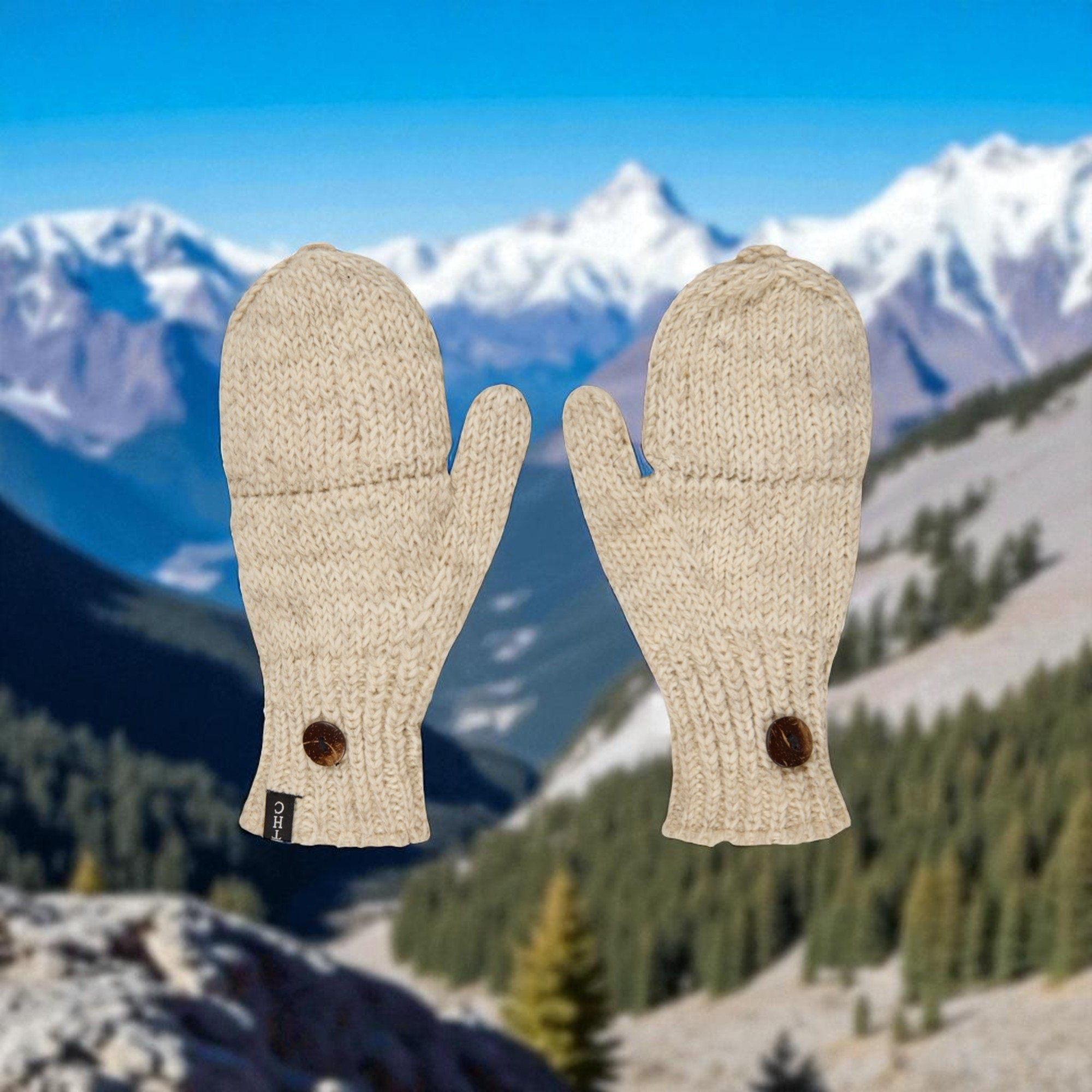 THC Klapphandschuhe 713 weiß 4