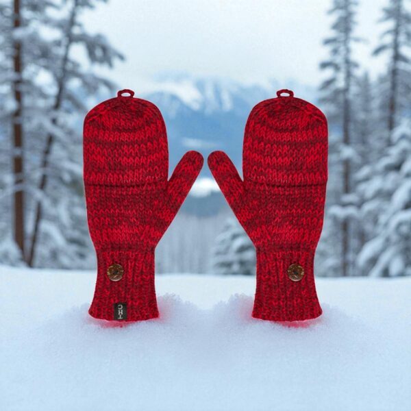 THC Klapphandschuhe 715 rot 4