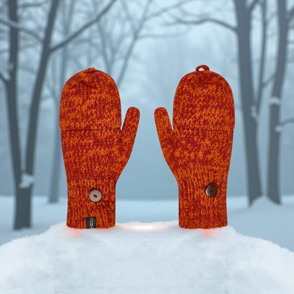 THC Klapphandschuhe 719 orange 4