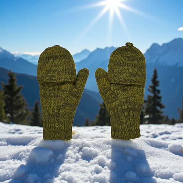 THC Klapphandschuhe 720 grün 4