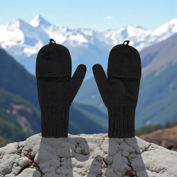 THC Klapphandschuhe 721 schwarz 5