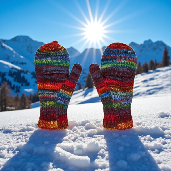 THC Klapphandschuhe 727 bunt 5