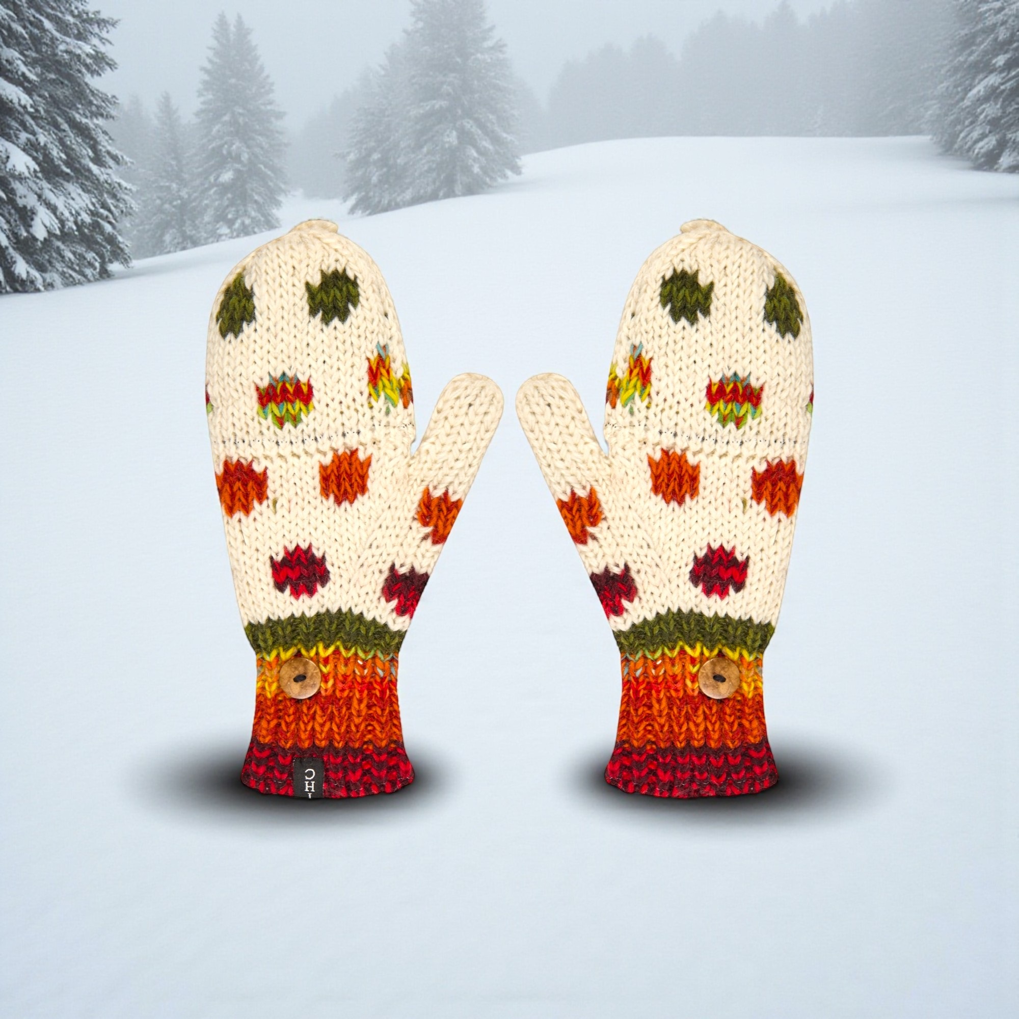 THC Klapphandschuhe 840 gepunktet 5