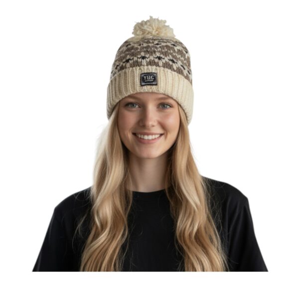 THC Schafwoll Pudelmütze 507 5 THC Schafwoll Pudelmütze 507 5