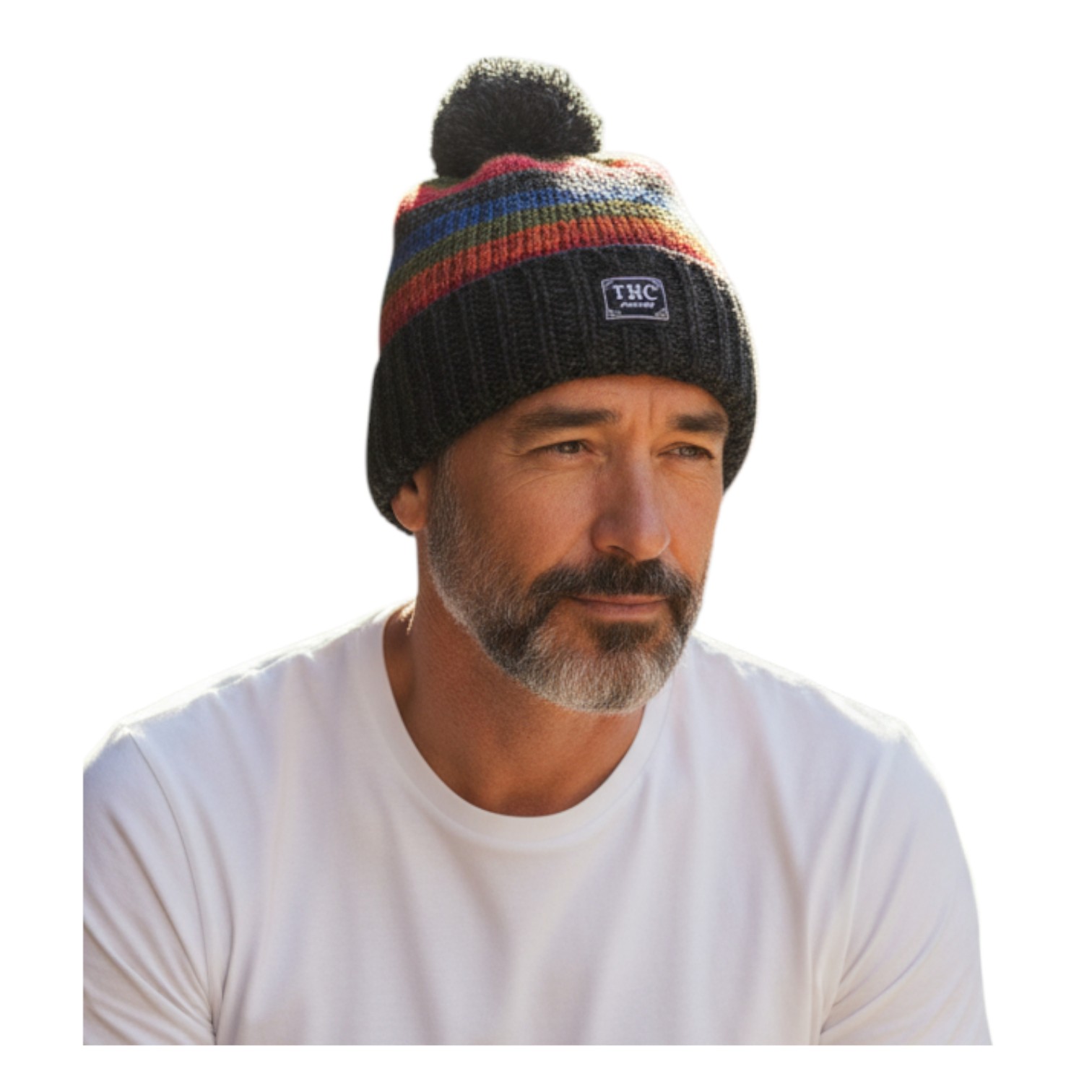 THC Schafwoll Pudelmütze 814 bunt 4 THC Schafwoll Pudelmütze 814 bunt 4