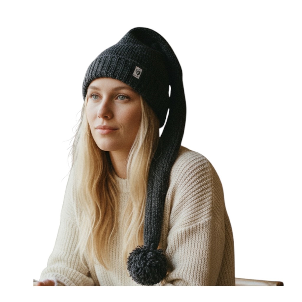 THC Schafwoll Zipfelmütze 509 anthrazit 5 THC Schafwoll Zipfelmütze 509 anthrazit 5