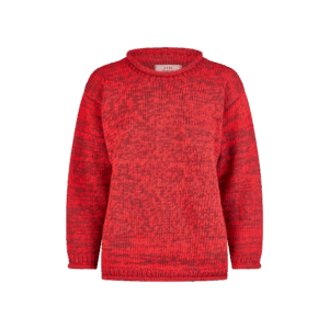THC Schafwoll Strickpullover rot 715 1