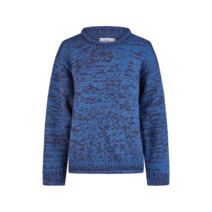 THC Schafwoll Strickpullover blau 716 1
