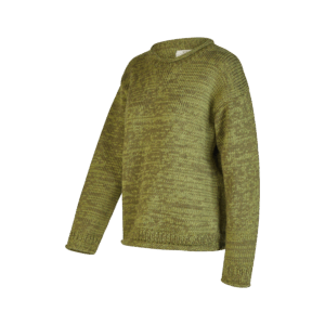 THC Schafwoll Strickpullover Grün 720 2