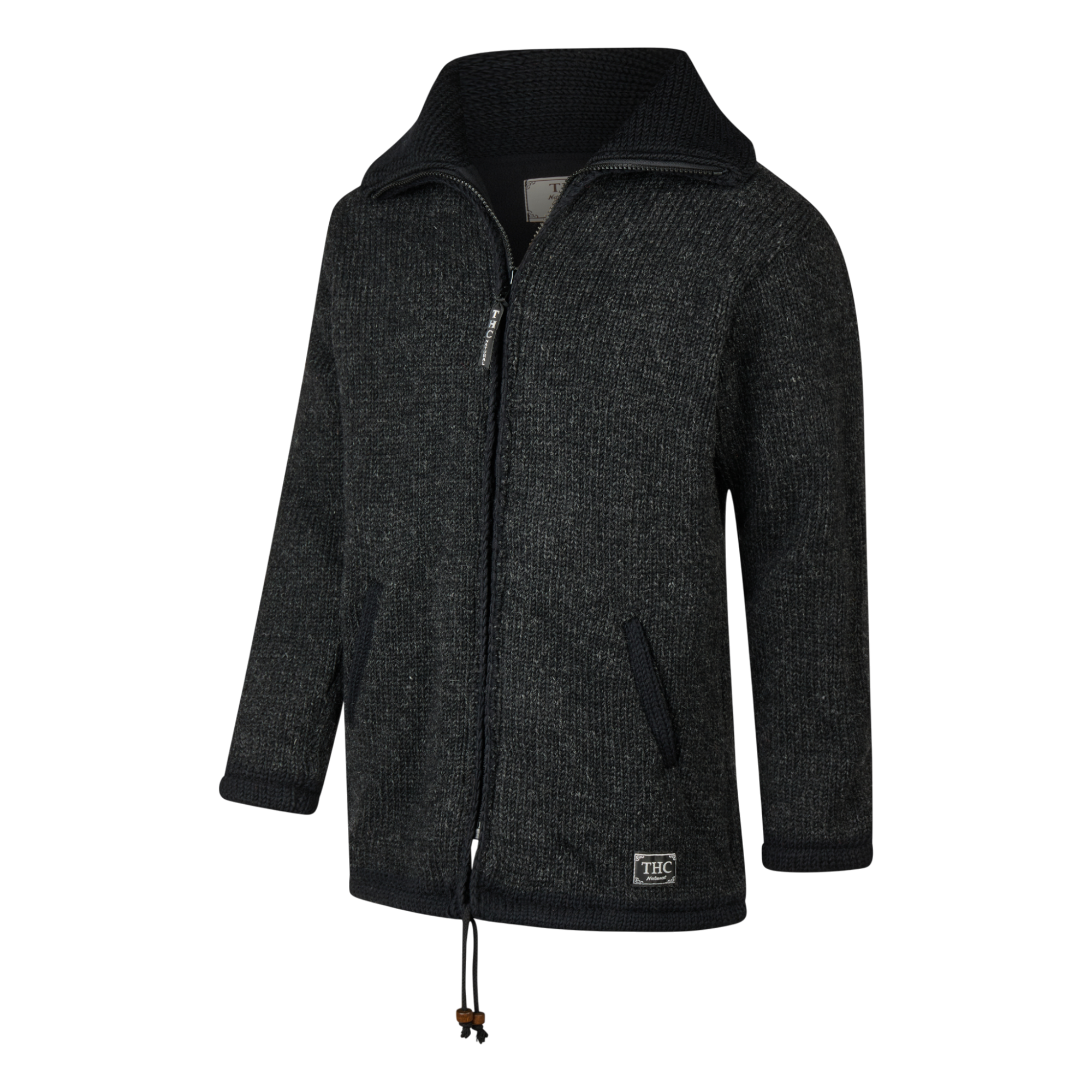 THC Strickmantel 901 anthrazit 2