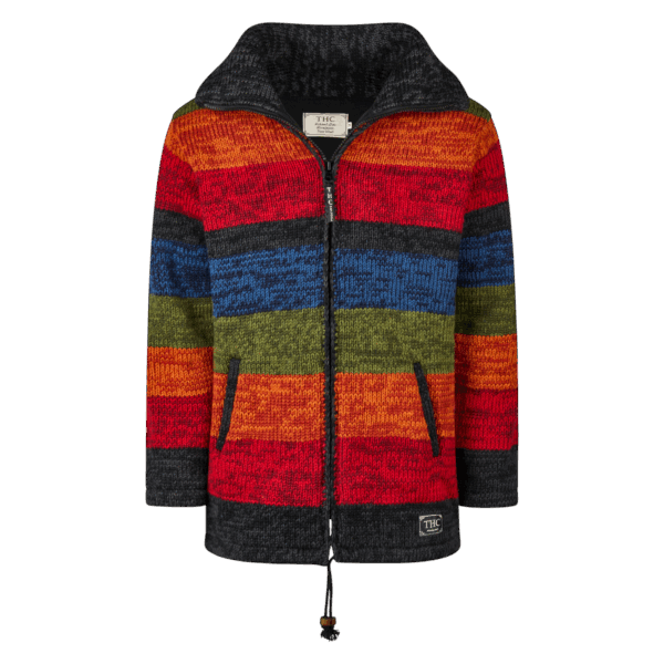 THC Strickmantel 903 bunt 1