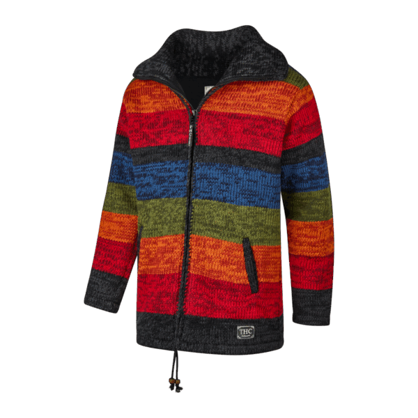 THC Strickmantel 903 bunt 2