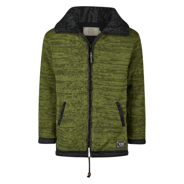 THC Strickmantel 904 grün 1