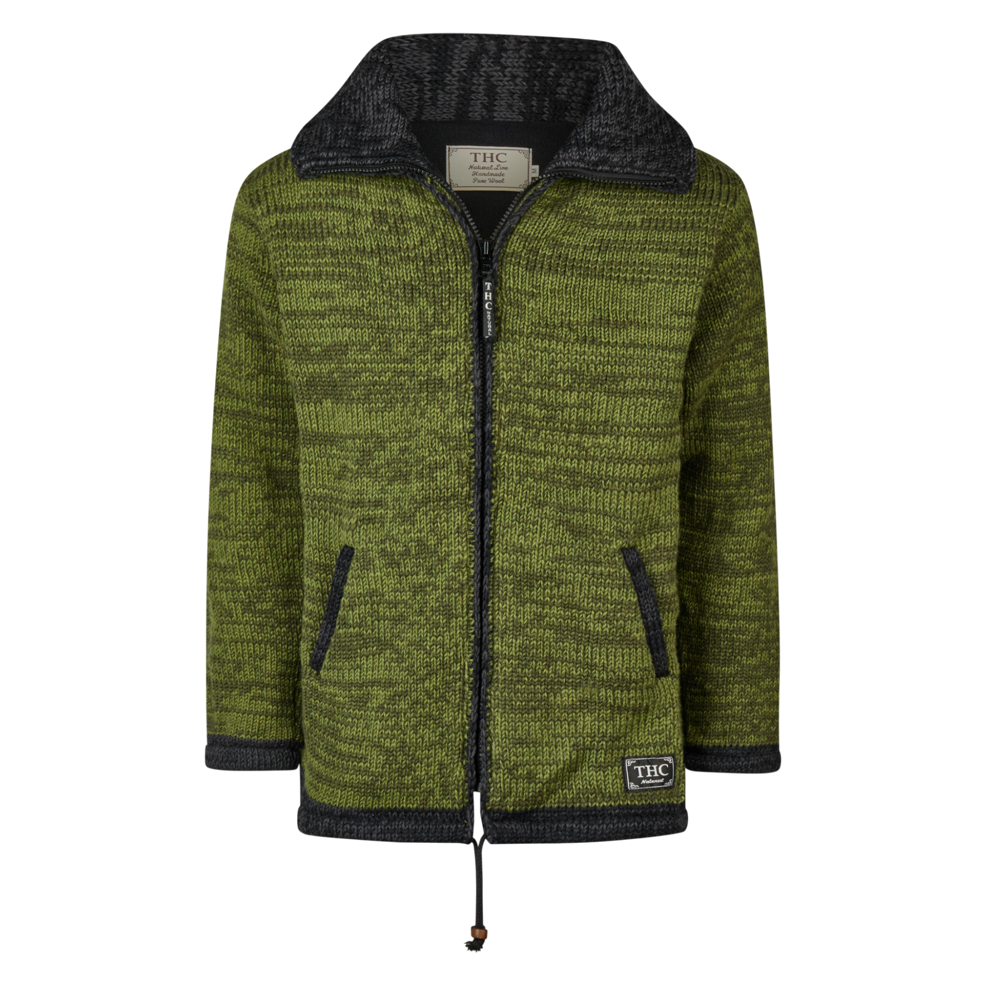 THC Strickmantel 904 grün 1