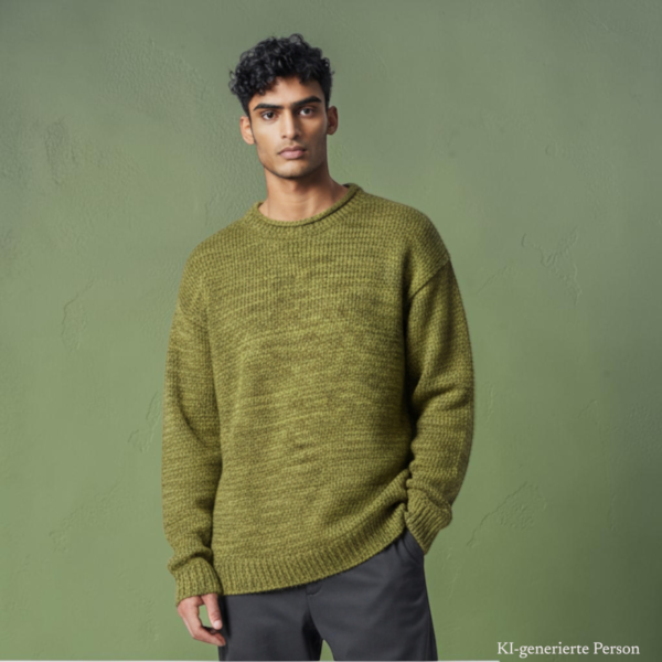 THC Feinstrick Wollpullover 720 KI-Generiert Modell 2 THC Feinstrick Wollpullover 720 KI-Generiert Modell 2