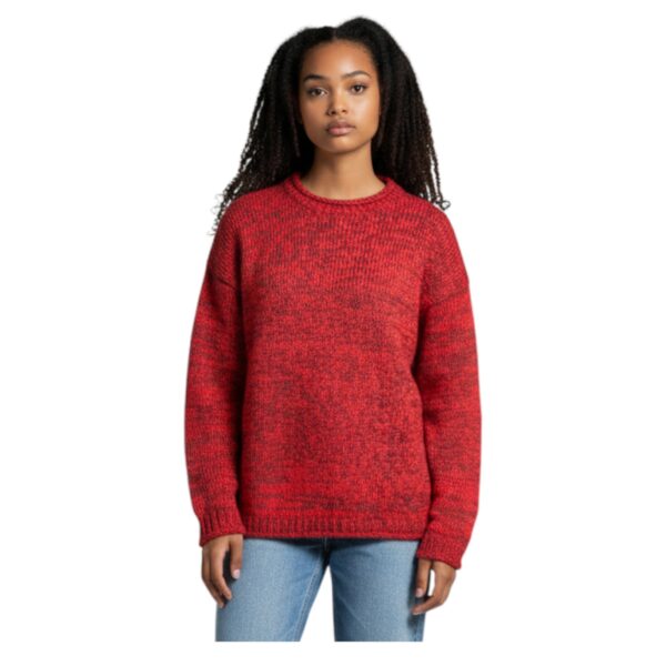 THC Schafwoll Strickpullover rot 715 5 THC Schafwoll Strickpullover rot 715 5
