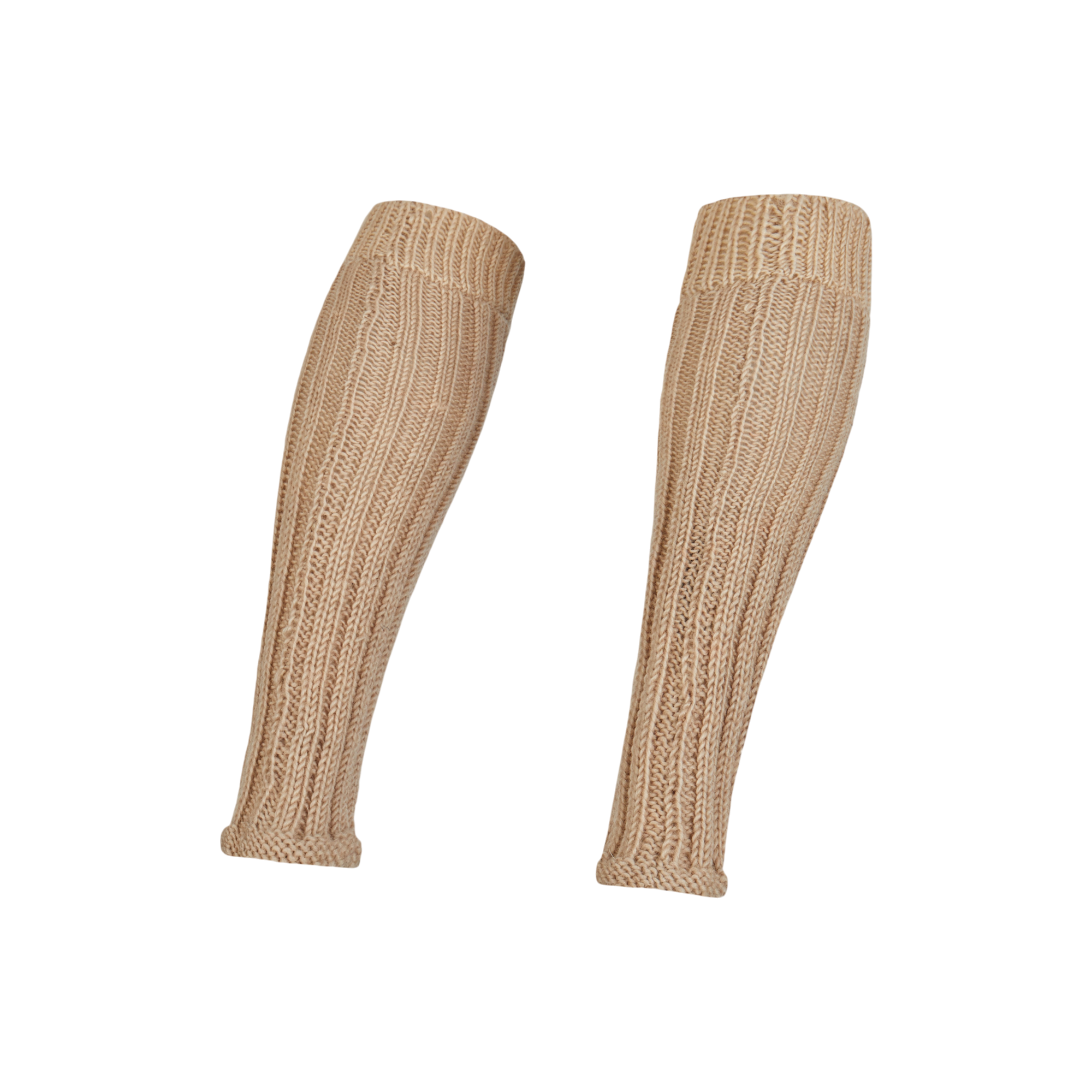 THC Schafwoll Stulpen beige 2