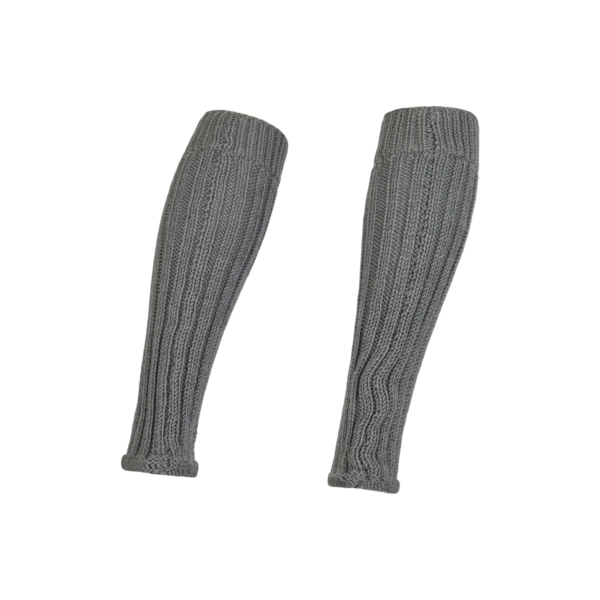 THC Schafwoll Stulpen grau 2