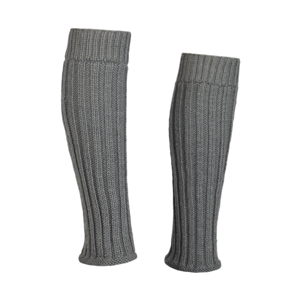 THC Schafwoll Stulpen grau 3