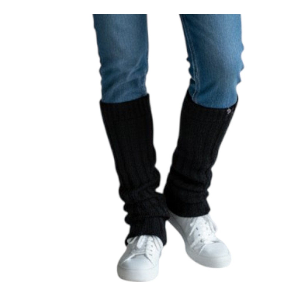 THC Schafwoll Stulpen schwarz 4