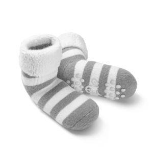 Fellhof ABS Alpaka Kindersocken grau