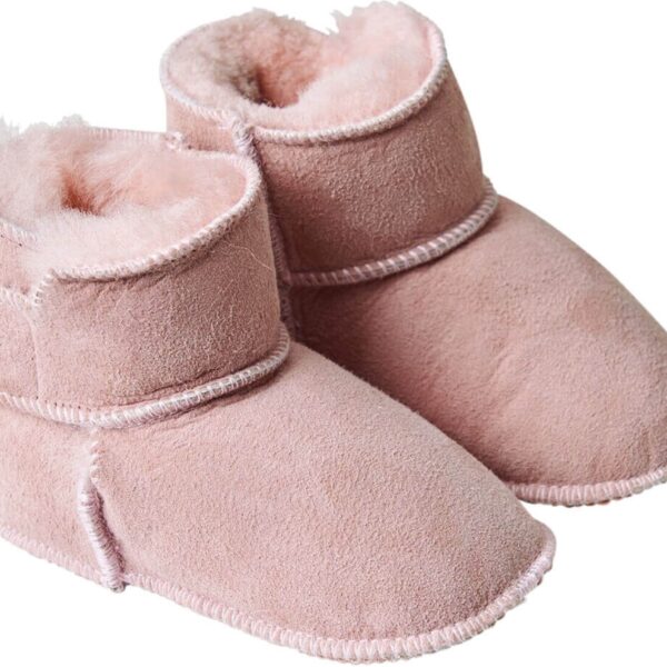 Fellhof Babylammfellschuhe Kuschl rosa