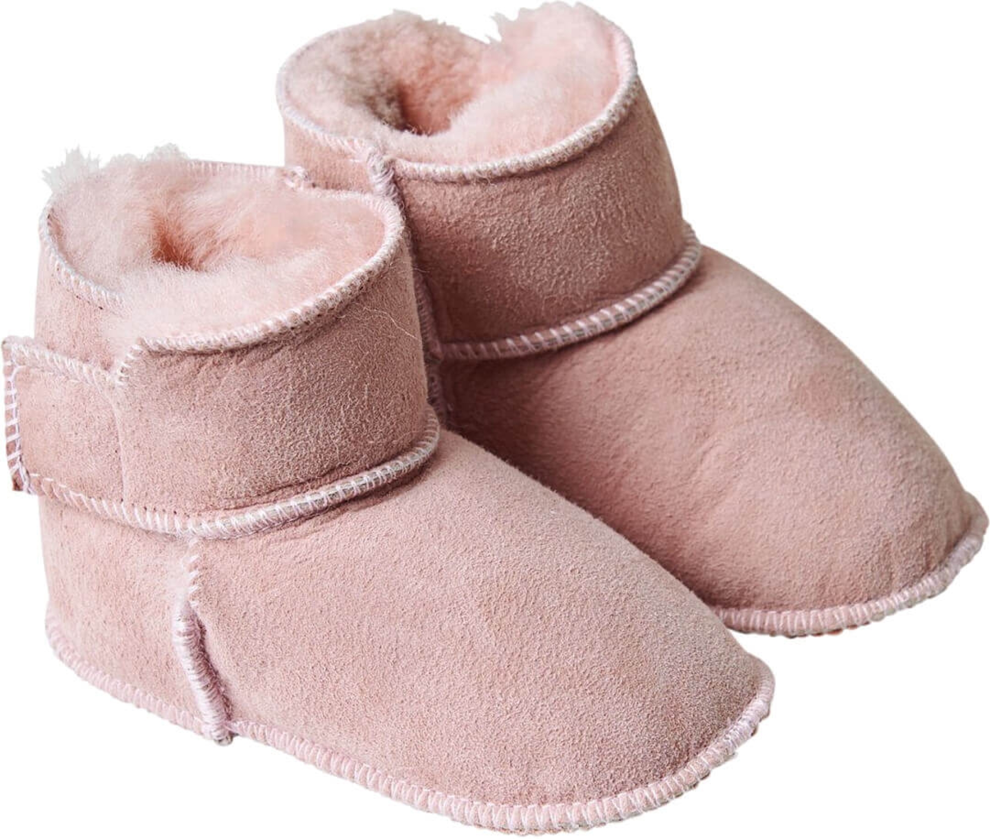 Fellhof Babylammfellschuhe Kuschl rosa