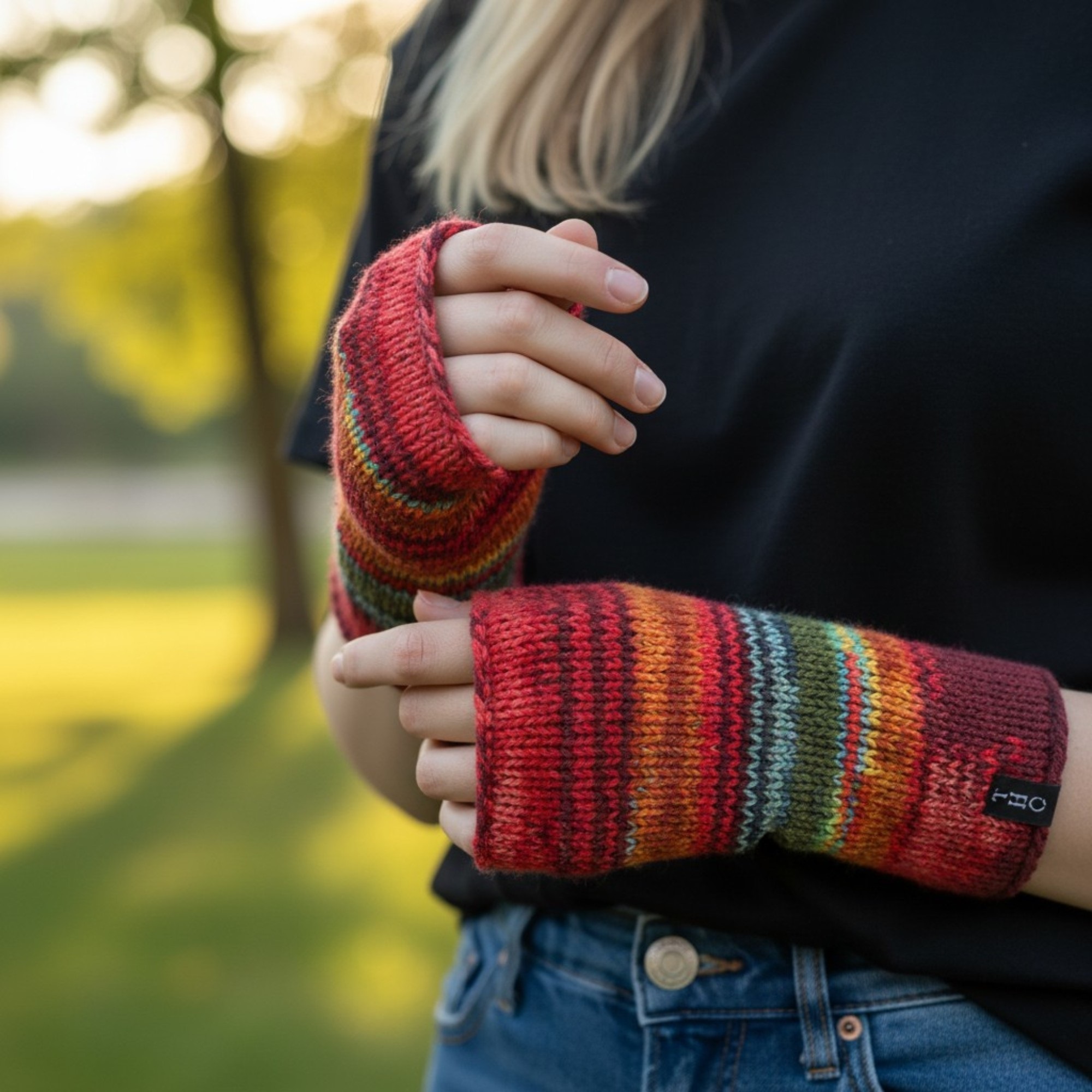 THC Armstulpen gemustert AS616 4