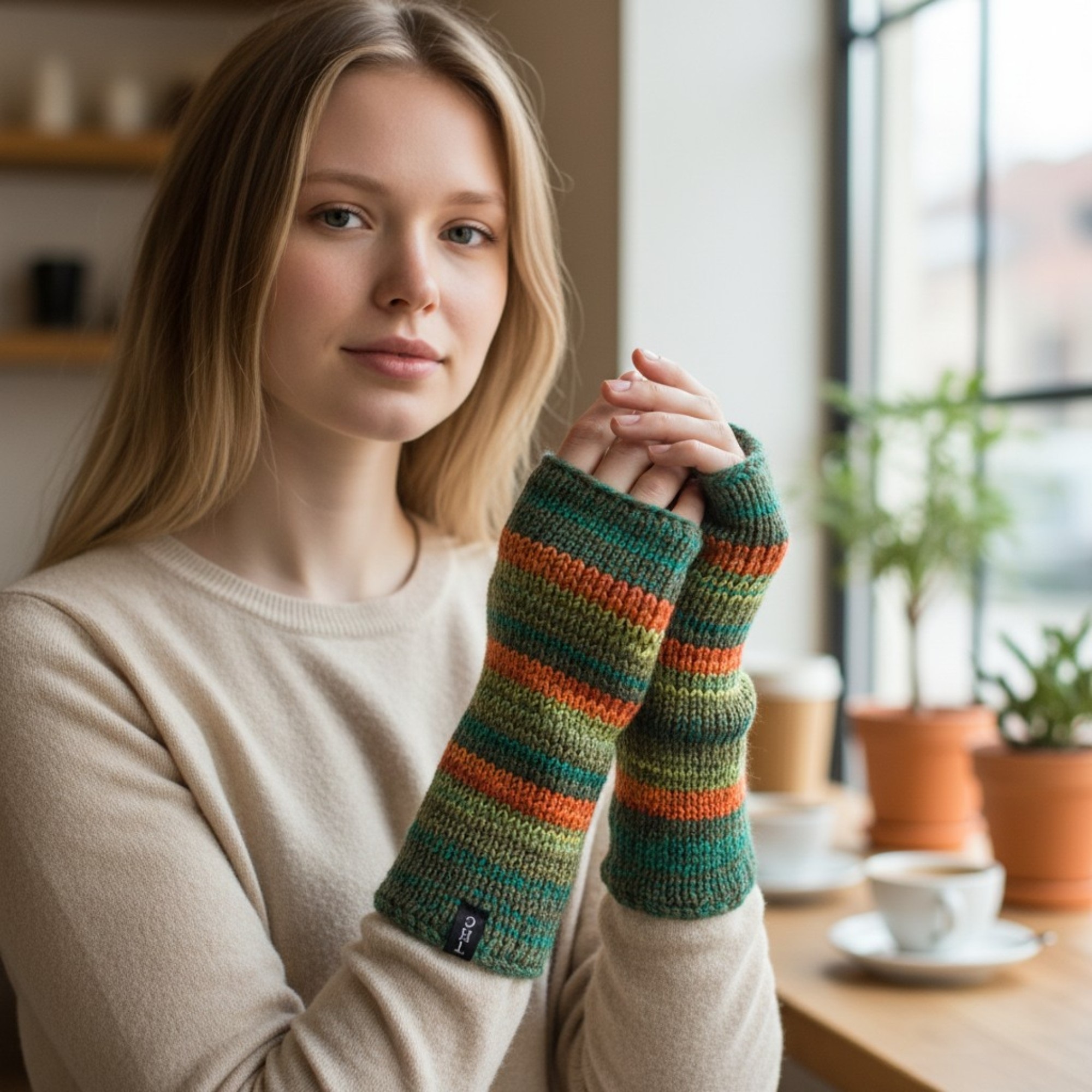 THC Armstulpen gemustert AS804 4