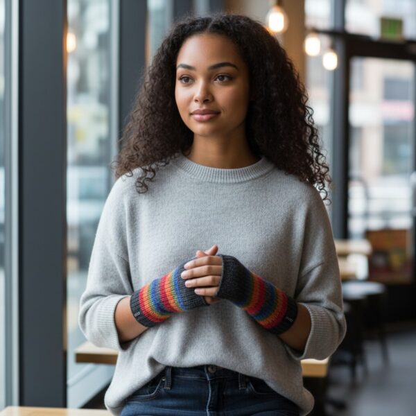 THC Armstulpen gemustert AS814 4