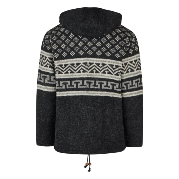 THC Schafwollstrickjacke Baumwollfutter 852 3