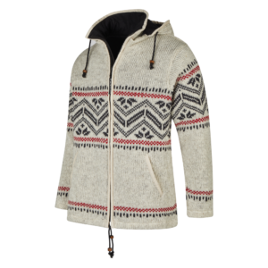 THC Schafwollstrickjacke Baumwollfutter 858 2