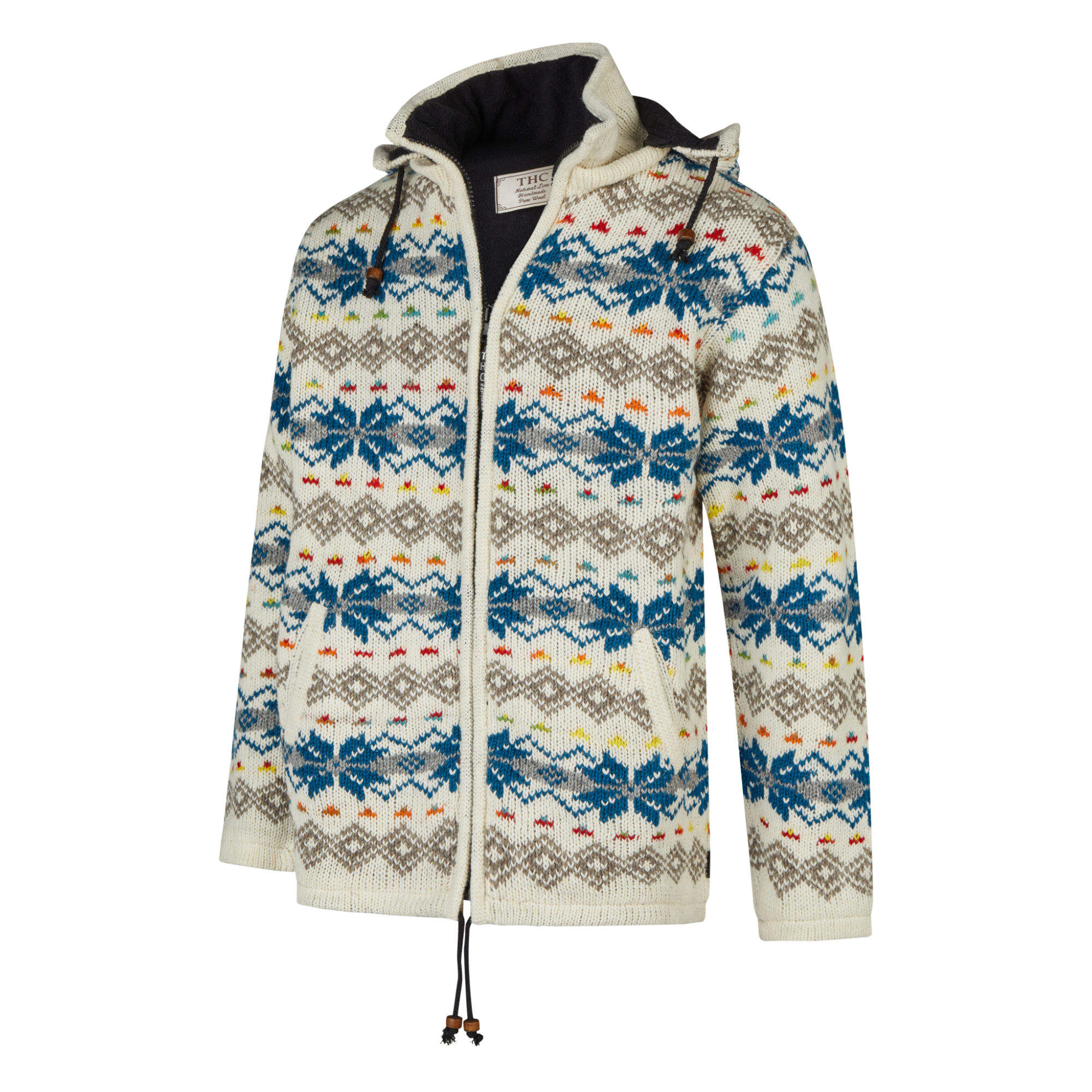 THC Schafwollstrickjacke Baumwollfutter 860 2