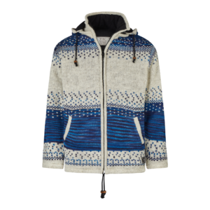 THC Schafwollstrickjacke Baumwollfutter 861