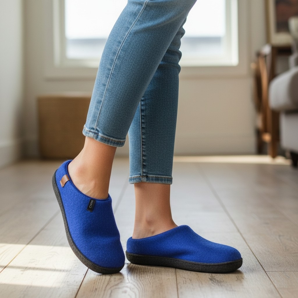Pantoffel-Blau-6|THCSlipperBlau THC Pantoffel Slipper blau 6