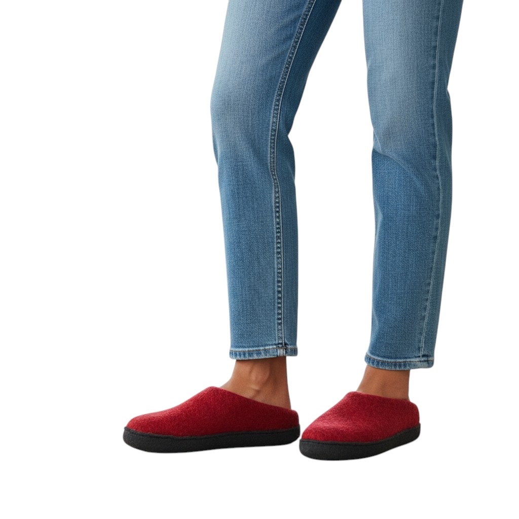 Pantoffel-Rot-5|THCSlipperRot THC Pantoffel Slipper rot 5