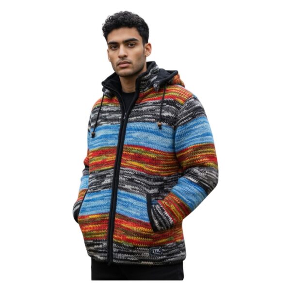 THC-Schafwoll-Strickjacke-820-4|THCStrickjacke820 THC Schafwoll Strickjacke 820 5